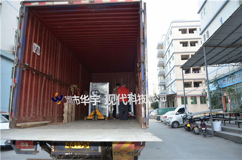 我司21號(hào)發(fā)貨浙江，為浙江某公司提供定制款恒溫恒濕戶(hù)外投影儀安裝柜(圖4)